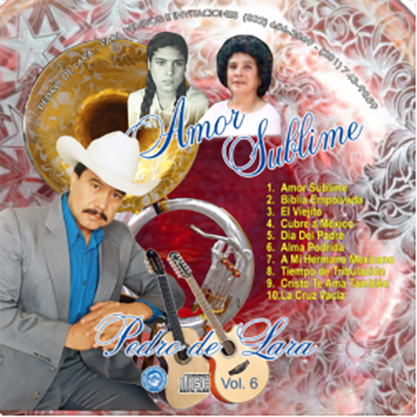 Amor Sublime CD Pedro De Lara